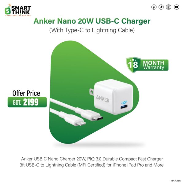 Anker Nano 20W USB-C Charger