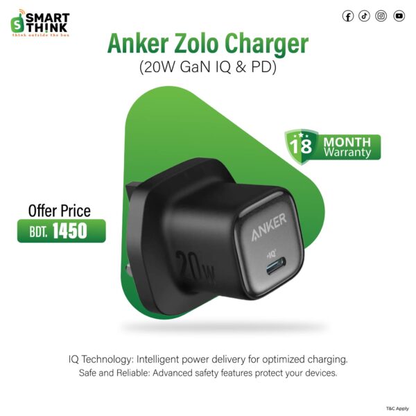 Anker Zolo Charger 20W
